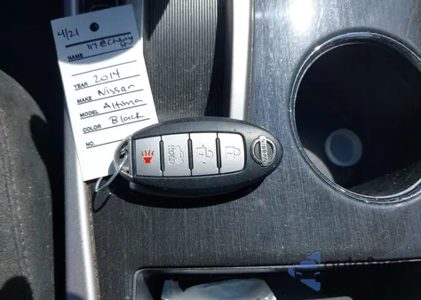 2014 Nissan Altima 2.5 Sv из США, поврежденный, VIN 1N4AL3AP3EC194463